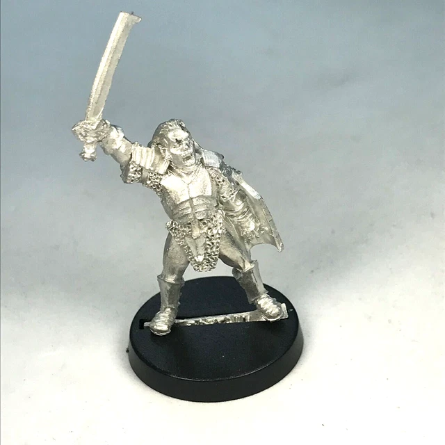 METAL URUK HAI Captain Command - LOTR Warhammer / Lord of the Rings ...