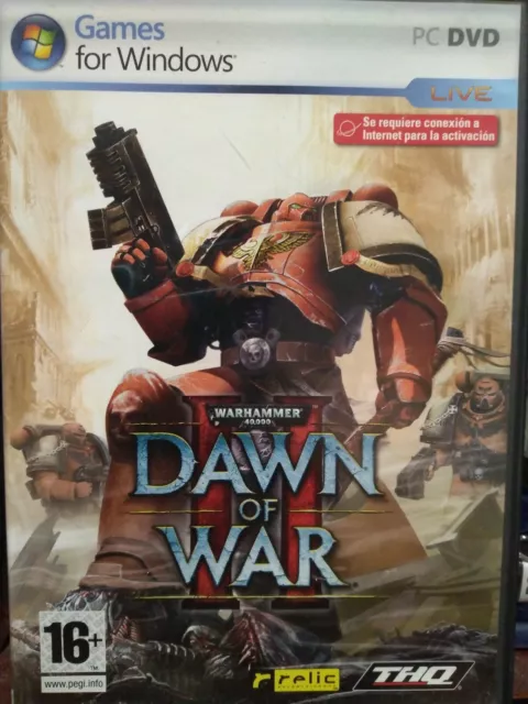 Dawn Of War Ii (Warhammer 40.000). Juego Para Pc. Usado, Buen Estado. Pal-Esp.