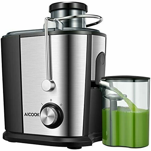 AICOOK JUICE EXTRACTOR Gs 336 New Wide Mouth Fruit Veg Centrifugal Aicok 64.99 PicClick UK