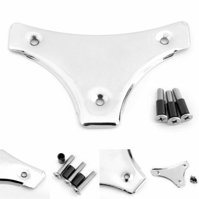 Schienali cromati Sissy Bar schienale piatto per Touring Glide 09+ BS7