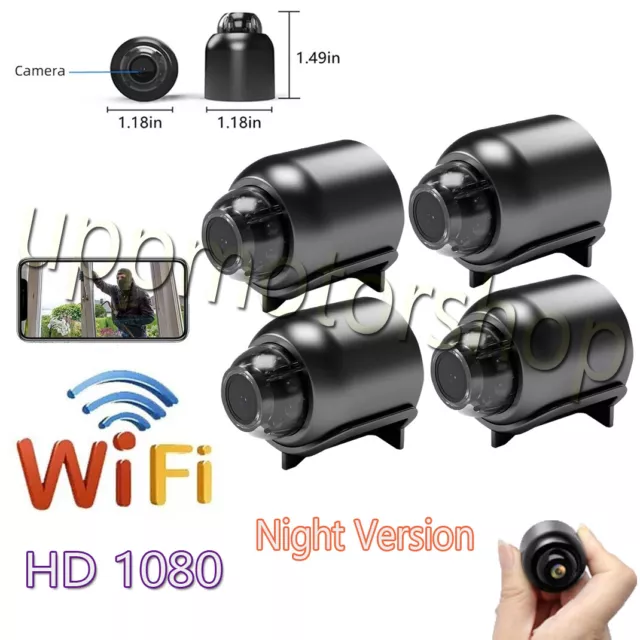 1080P HD IR Wireless WiFi CCTV Indoor&Outdoor Mini IP Camera Home Security CAM