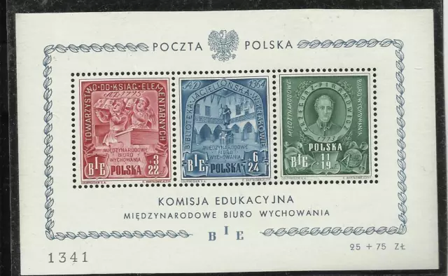 Variété Rare Copernic Copernicus Kopernik Fi BF9 MK2 ** Poland N° 1341 noir