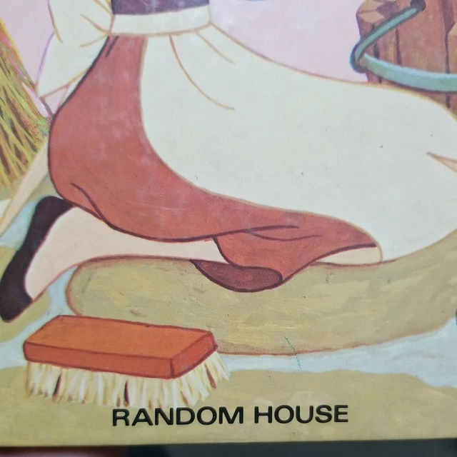 1974 Walt Disney's Cinderella Disney Book Club Edition, Random House 3