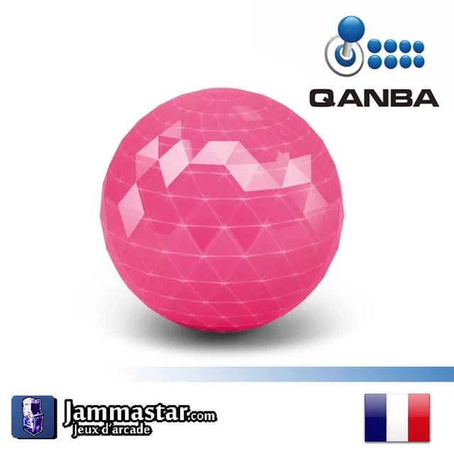 Poignée joystick Qanba - Prizm 35mm - Violette - Purple
