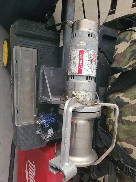 Capstan Hoist Winch - AB Chance, 1000lb Capstan Hoist w/foot pedal USED Capstan Hoist Winch - AB Chance, 1000lb Capstan Hoist w/foot pedal USED