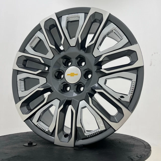 22& CHROME ESCALADE Wheels Rims Chevy Silverado Tahoe Suburban GMC