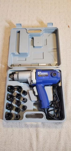 Kobalt 1/2 inch Corded Drive Impact Wrench 220-ft-lbs 7Amp