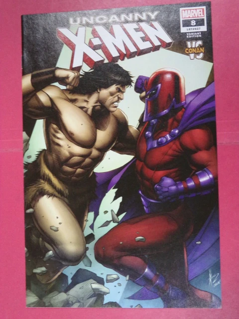 Uncanny X-Men #8 (LGY # 627) Dale Keown Conan Vs. Marvel Villains Variant Cover