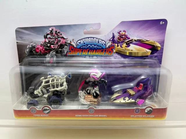 Pack SKYLANDERS Superchargers 2015 (bone bash roller brawl / tomb buggy )