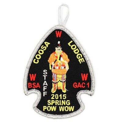 2015 STAFF Spring Pow Wow Centennial Coosa Lodge 50 Patch Greater Alabama