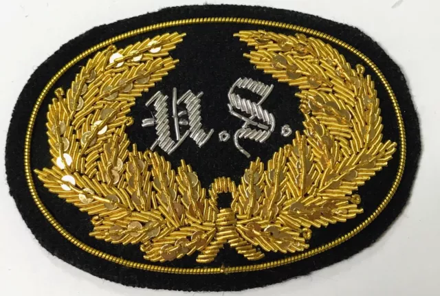 CIVIL WAR UNION Officer U.s. In Wreath Hat Cap Kepi Insignia-Large $15. ...