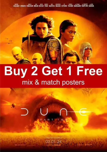 Dune Part 2 2024 Movie Poster