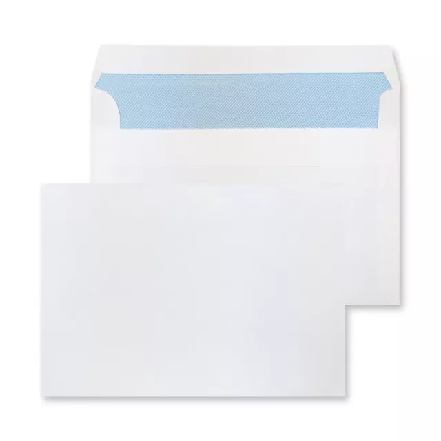 Quality Self Seal Envelopes - White & Manilla - All C6 C5 C4 Dl Plain & Window 2