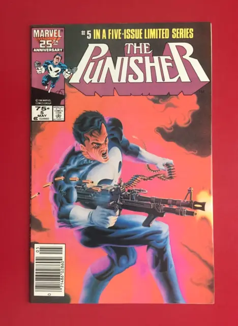 THE PUNISHER #5 (VFNM) Marvel 1986 GRANT VOS BEATTY