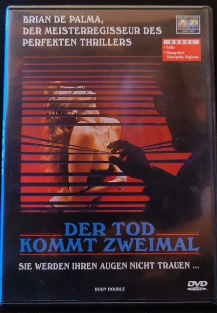 Der Tod kommt zweimal - Brian De Palma - Neuwertig - Deutsch Uncut