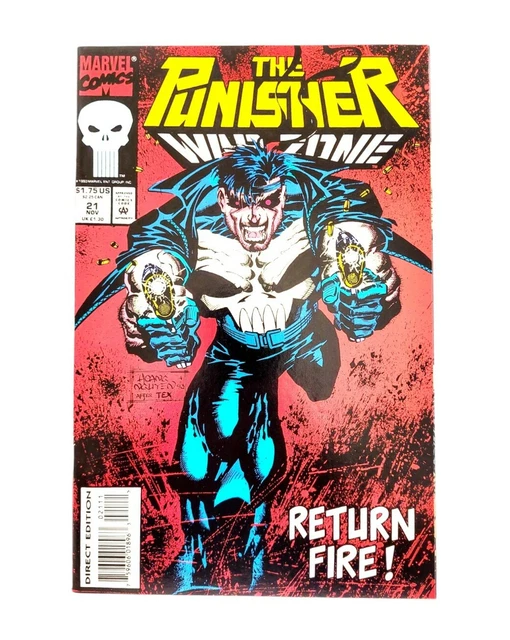 The Punisher War Zone  Comic Book Vol 1 #21  Marvel Comics   November  1993