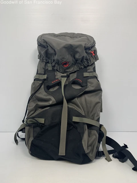 Mammut Butterfly System Camping Hiking Backpack Travel Luggage Gray Black Mammut Butterfly System Camping Hiking Backpack Travel Luggage Gray Black