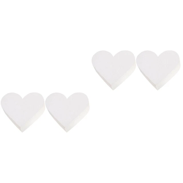 4 pz manichini per torta in schiuma a forma di cuore modello torta in schiuma riutilizzabile manichino