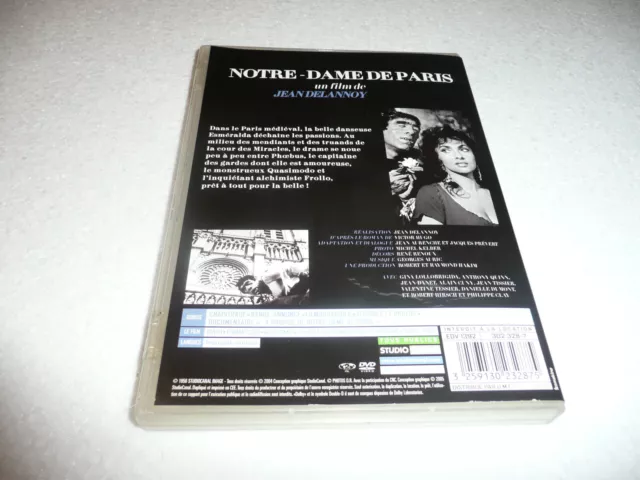 DVD / NOTRE DAME DE PARIS - Gina Lolobrigida - Anthony Quinn /  DVD 2