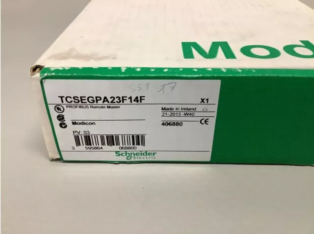 TCSEGPA23F14F   -  SCHNEIDER ELECTRIC     Profibus remote master   NEUF