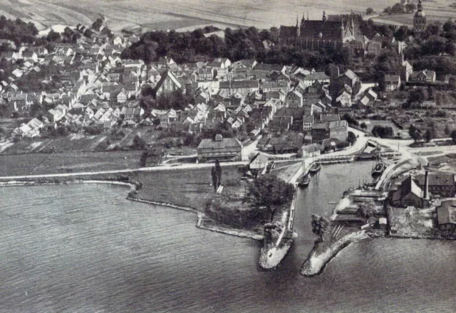 Frauenburg/ Frombork- Der Hafen (Ostpreußen) 1936