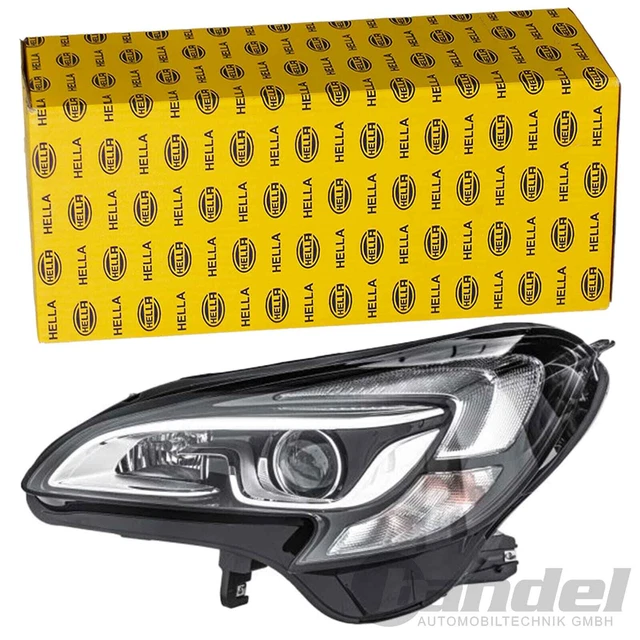 Fari Alogeni Johns Per Opel Astra G (1998-2004) - Cornice Nera, Vetro Trasparente, Con Predisposizione Regolazione Elettrica - Set L+R