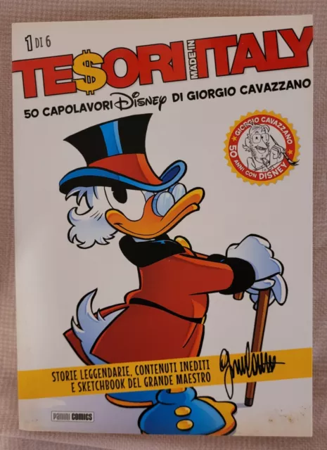 Tesori Made In Italy Vol. 1 Di 6 Disney 50 Capolavori Di Giorgio Cavazzano