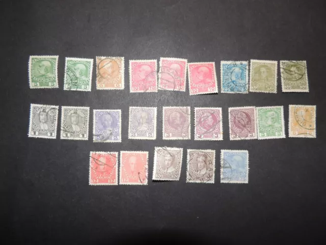 Briefmarken „23x Österreich Kaiserreich teilw. Falz wie abgebildet (14)“