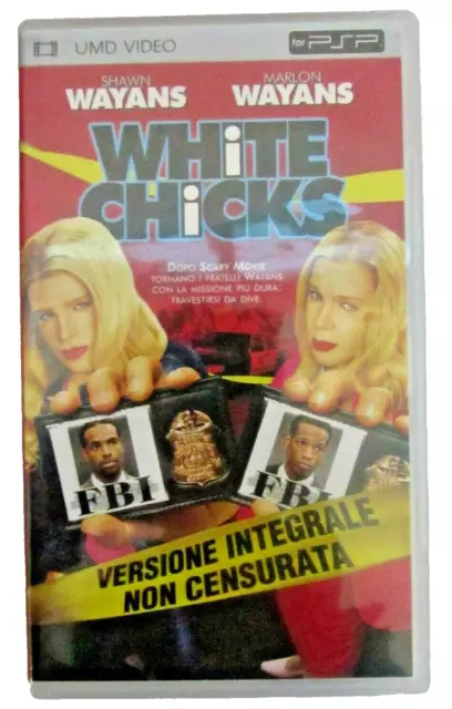 White Chicks Film UMD Usagé Italien Anglais Allemand Psp Intégral Pas De Censura