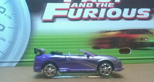 FAST FURIOUS 1:64 1/64 2001 Mitsubishi Eclipse Spyder /racing 