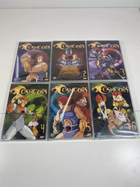 🥰 lot 6 dvd cosmocats volume 1 a 6 30 épisodes neuf blister pal fr zone b