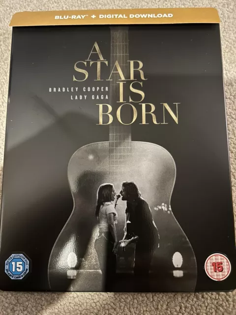 A Star Is Born - Steelbook Edition (Blu-ray, 2018)