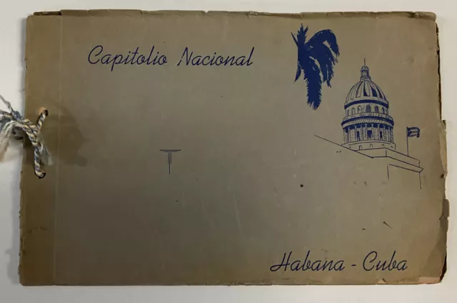 1930 National Capitol "Capitolio Nacional" Habana Havana Cuba Photo View Books