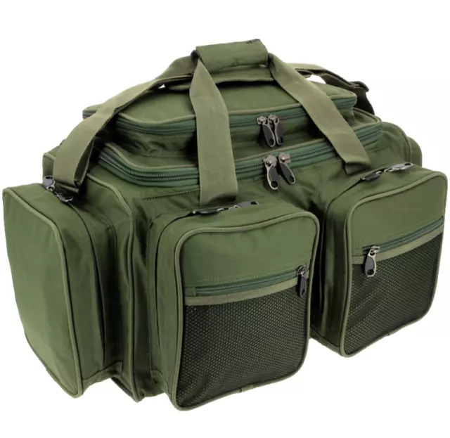 NGT Carp Coarse Fishing Deluxe XPR Carryall Multi Pocket Holdall Tackle Bag