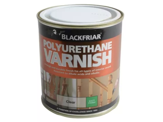 Blackfriar - Poliuretano Barniz P101 Transparente Mate 500ml