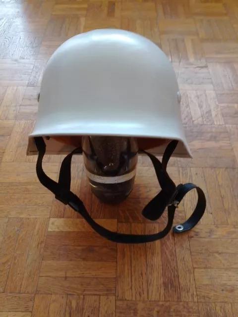 Feuerwehrhelm - weiß lackiert