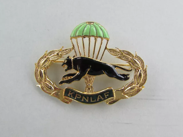 Original Khmer Peoples National Liberation Armed Forces Commando Badge Cambodia