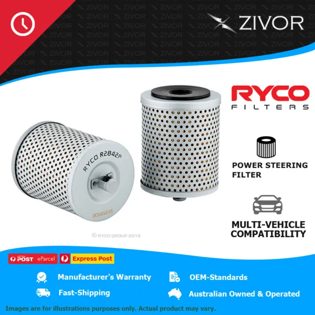 New RYCO Heavy Duty Power Steering Filter For NISSAN UD CONDOR MK 11 250 R2842P