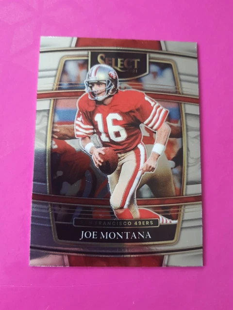 2021 Panini Select #36 Joe Montana - San Francisco 49ers - Base