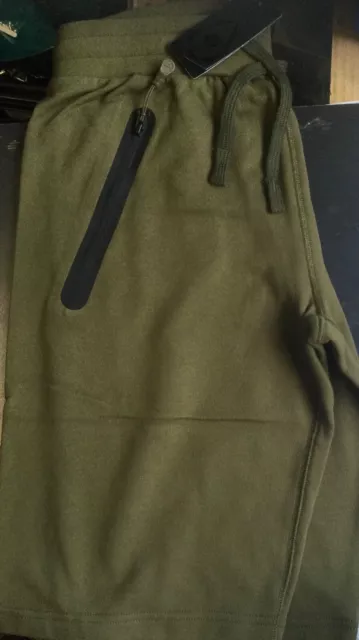 Korda Kore Jog Shorts  Dark Olive - Casual Wear / Fishing Clothing