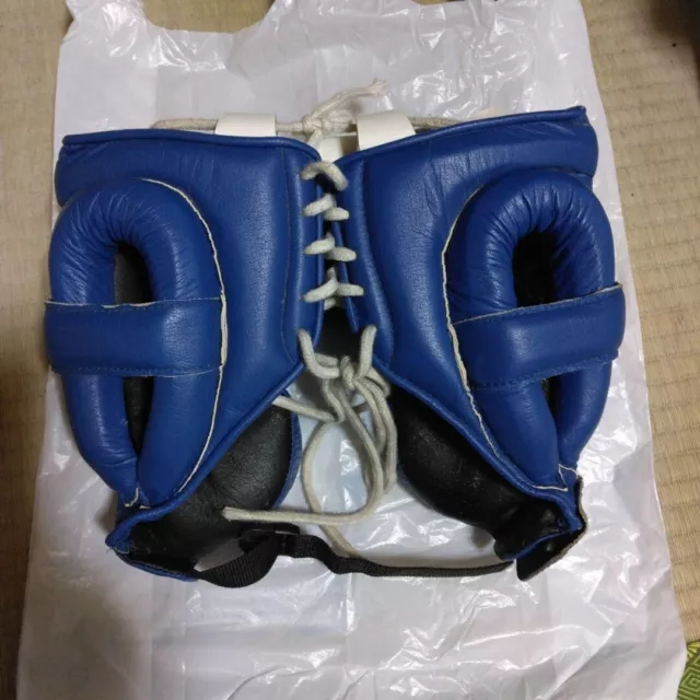 Winning Boxing Head Gear Face Guard Type FG-2900 Size M Blue from Japan