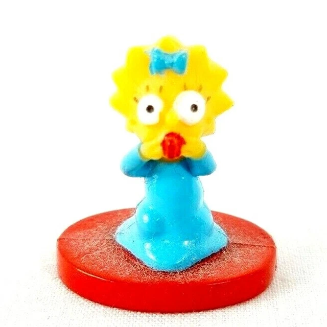 The Simpsons Maggie Simpson 2000 FOX Vintage Mini Figure Statue Approx. 1.5"