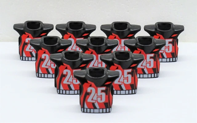 Playmobil Black Vest Protector For Motorcycle Athletes 25 - Overload Races Bike