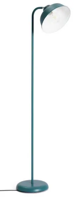 Habitat Benson Adjustable Floor Lamp Blue with Foot switch