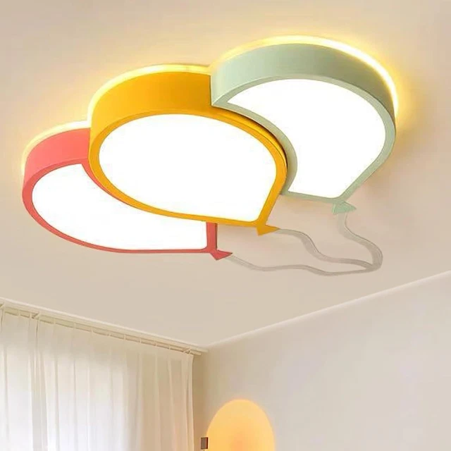Lampada bambini LED plafoniera, dimmerabile cameretta bambini lampada da soffitto con telecomando