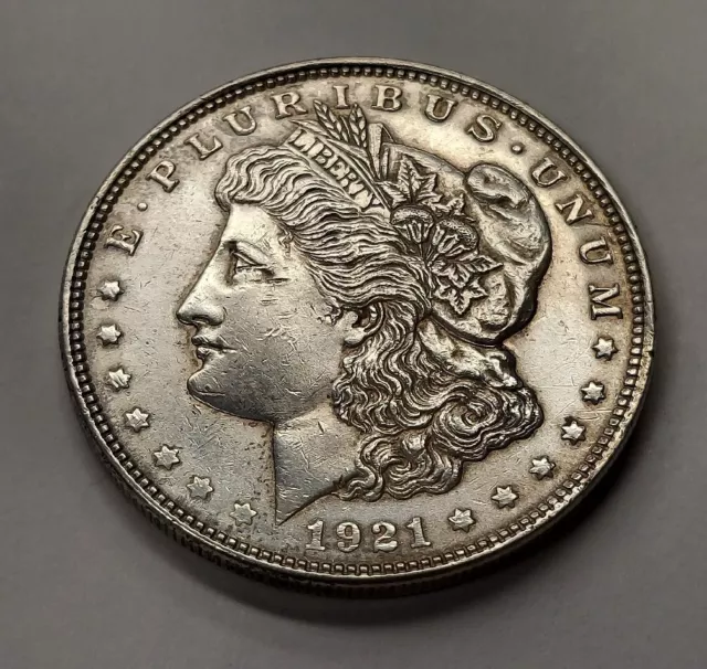 1921 Morgan One Dollar Silver Coin $1 US (ELW199) 1921 Morgan One Dollar Silver Coin $1 US (ELW199)