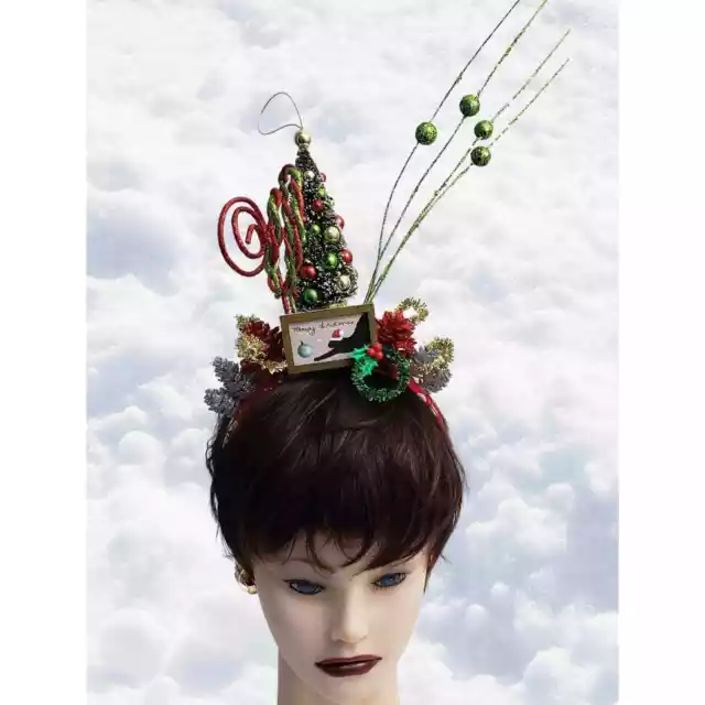 Oh, Christmas Tree! Ugly Christmas Holiday Christmas Tree Headband Handmade