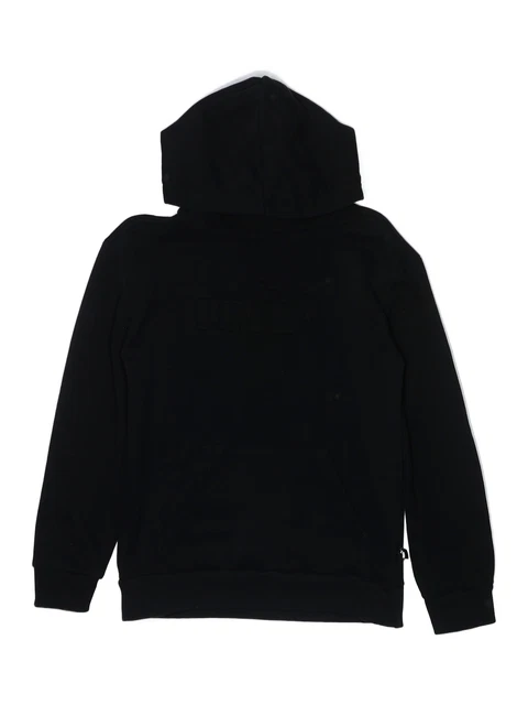 Puma Girls Black Pullover Hoodie 14