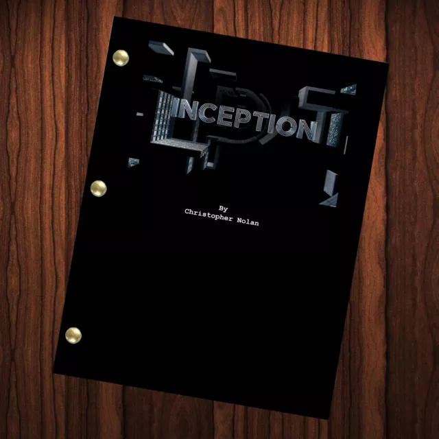 Inception Movie Script Reprint Full Screenplay Full Script Leonardo DiCaprio