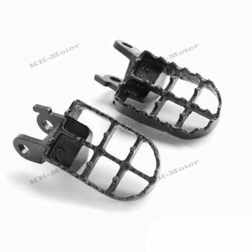 MX Foot Pegs Motocross Dirt Bike Footrests L & R For Honda XR250L 1994-1996 KKM